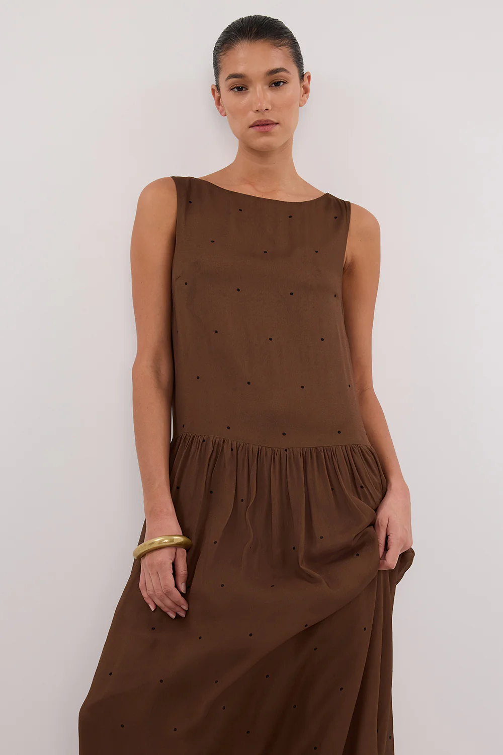 MELROSE FONDANT MIDI DRESS - Gamepaces