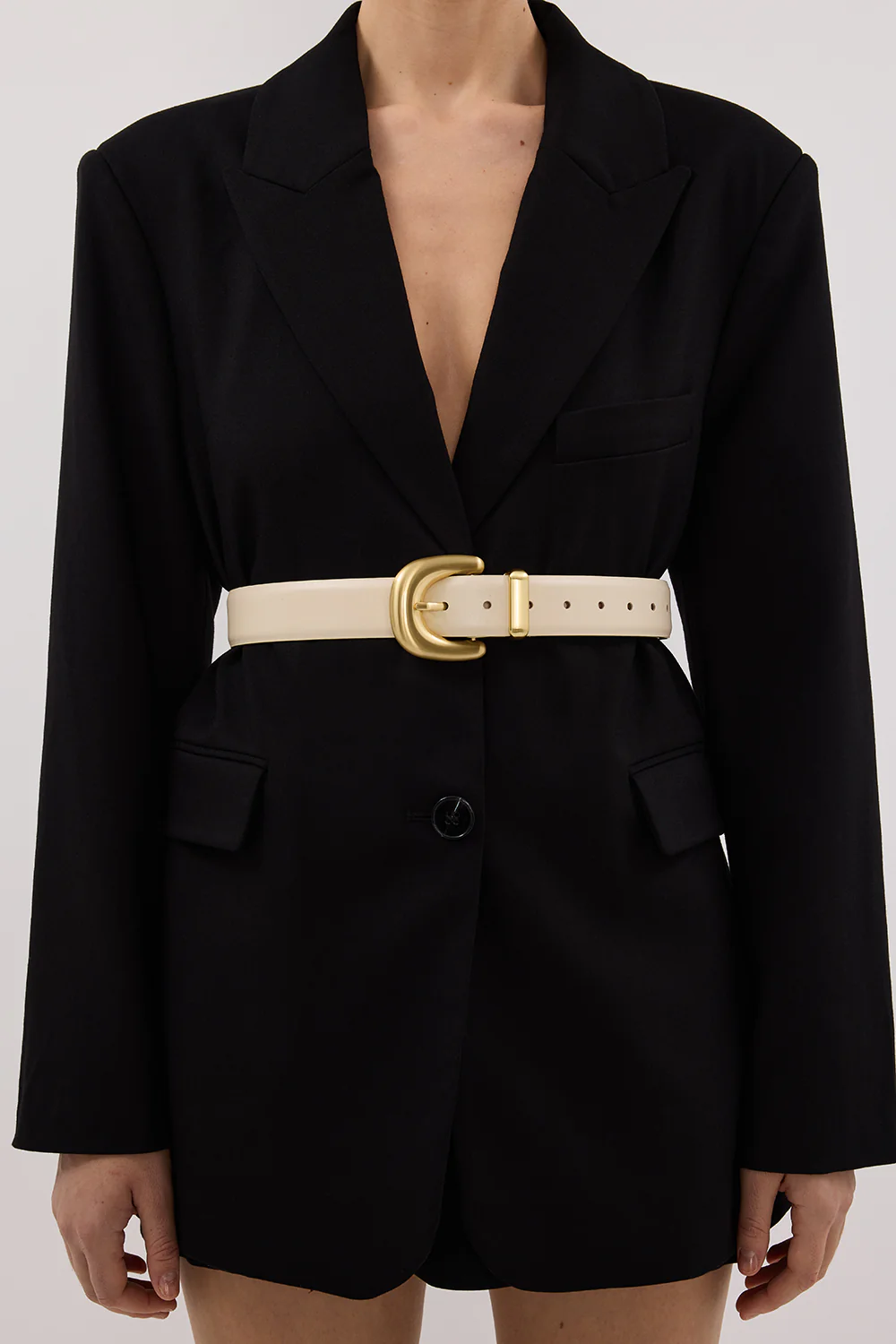 SANCIA THE MYRNA ECRU BELT - Gamepaces