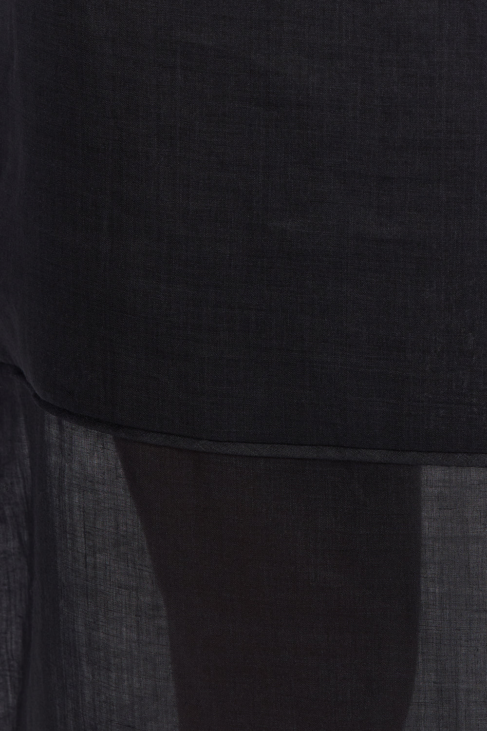 KAI BLACK RAMIE MIDI SKIRT - Gamepaces