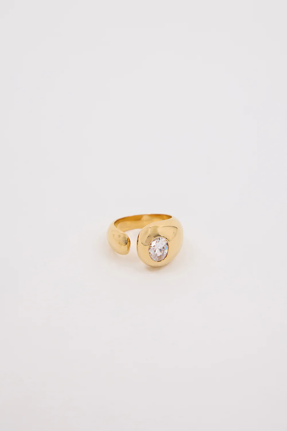 AMBER SCEATS VESPER RING GOLD - Gamepaces