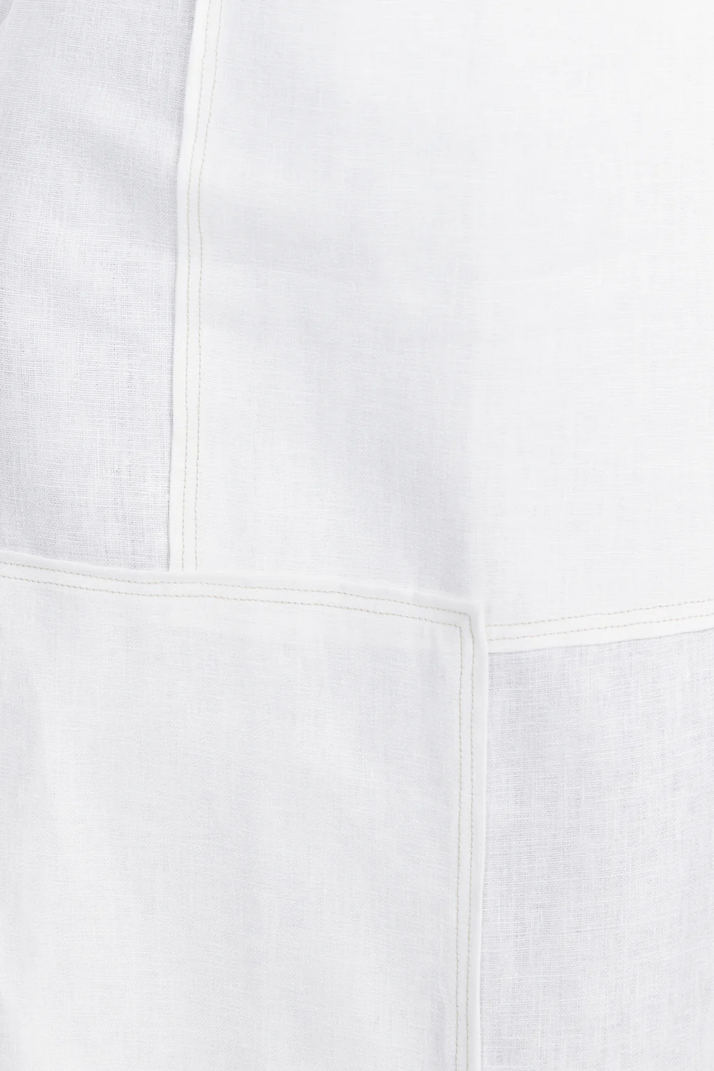 CATIE WHITE PATCHWORK MIDI DRESS - Gamepaces