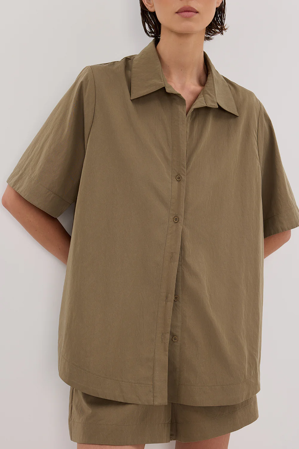 AMARA MOSS MODAL BLEND SHIRT - Gamepaces