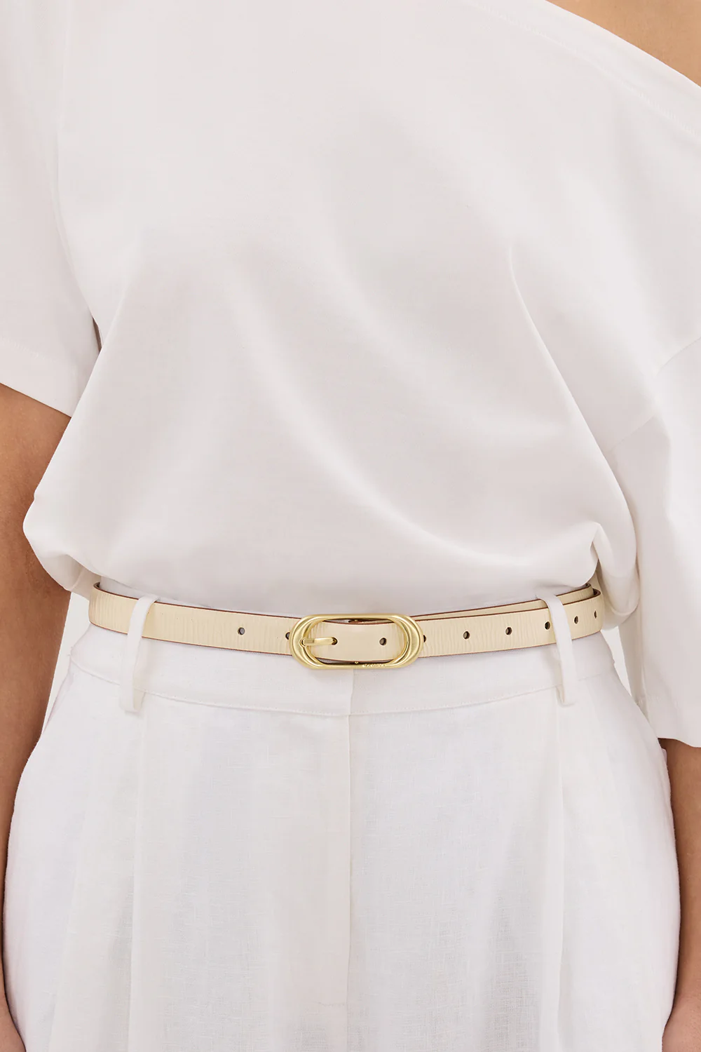 SANCIA THE MIRA ECRU BELT - Gamepaces