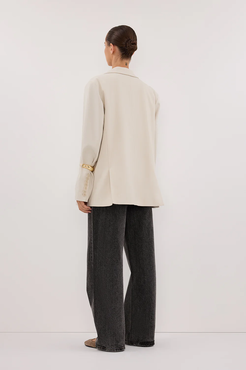 KATE CREAM STRIPE KNIT VEST - Gamepaces