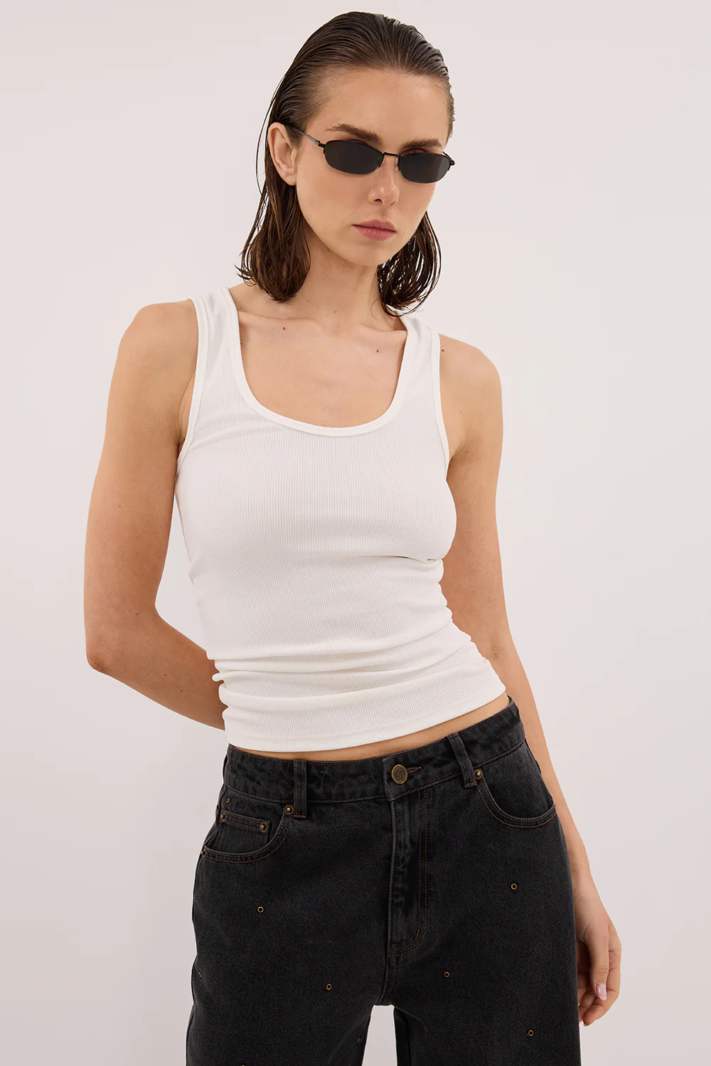 THEO 2.0 OFF WHITE TANK - Gamepaces