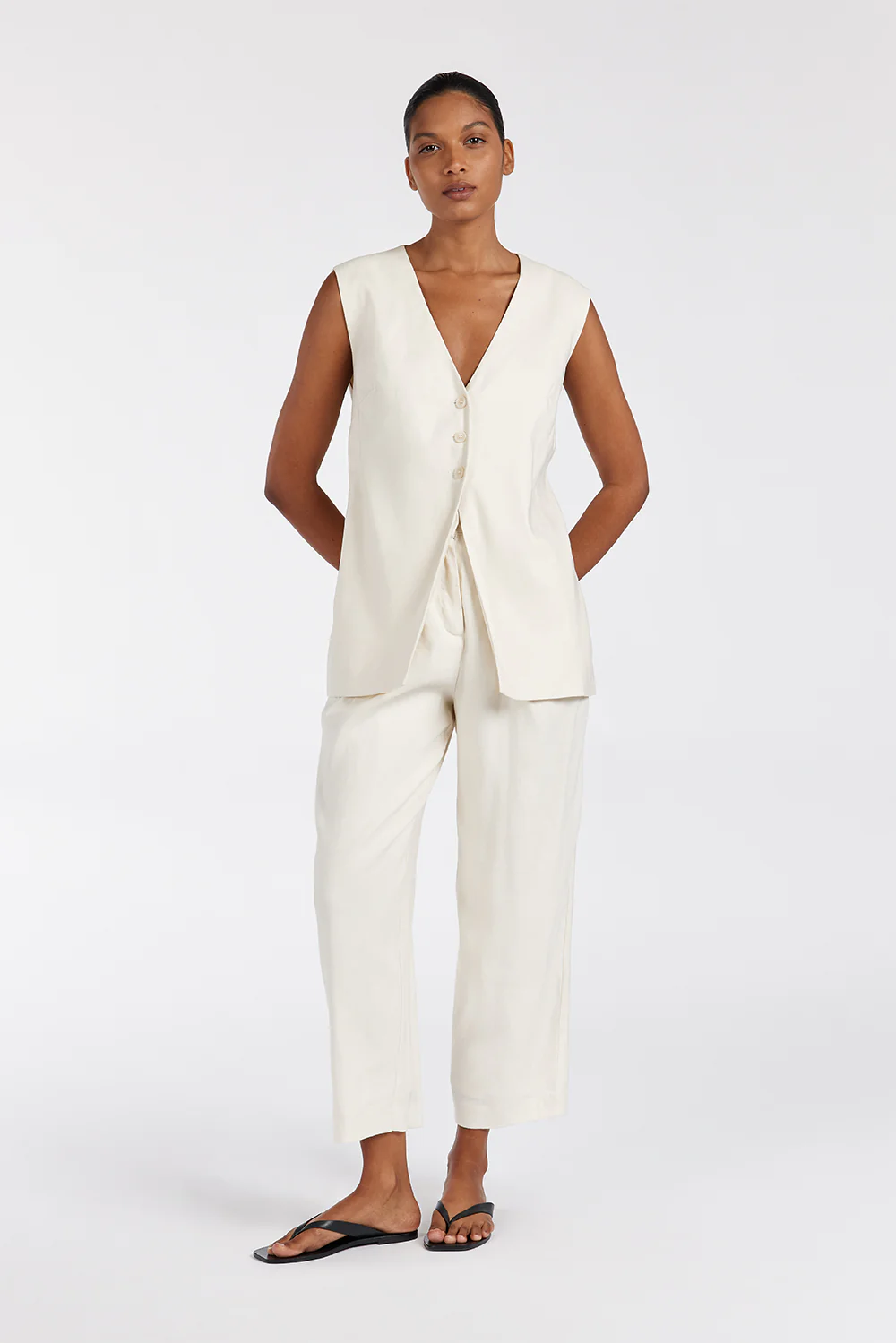 BRAX CREAM TAPERED PANT - Gamepaces