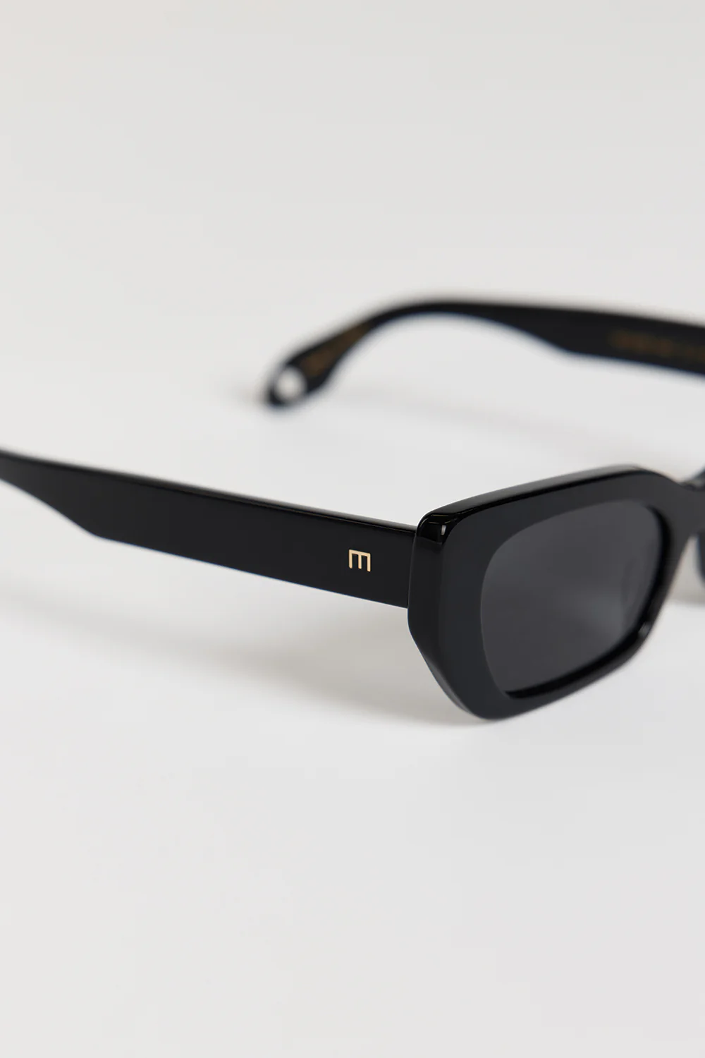 ELISA JOHNSON COOKIE IN GLOSS BLACK SUNGLASSES - Gamepaces