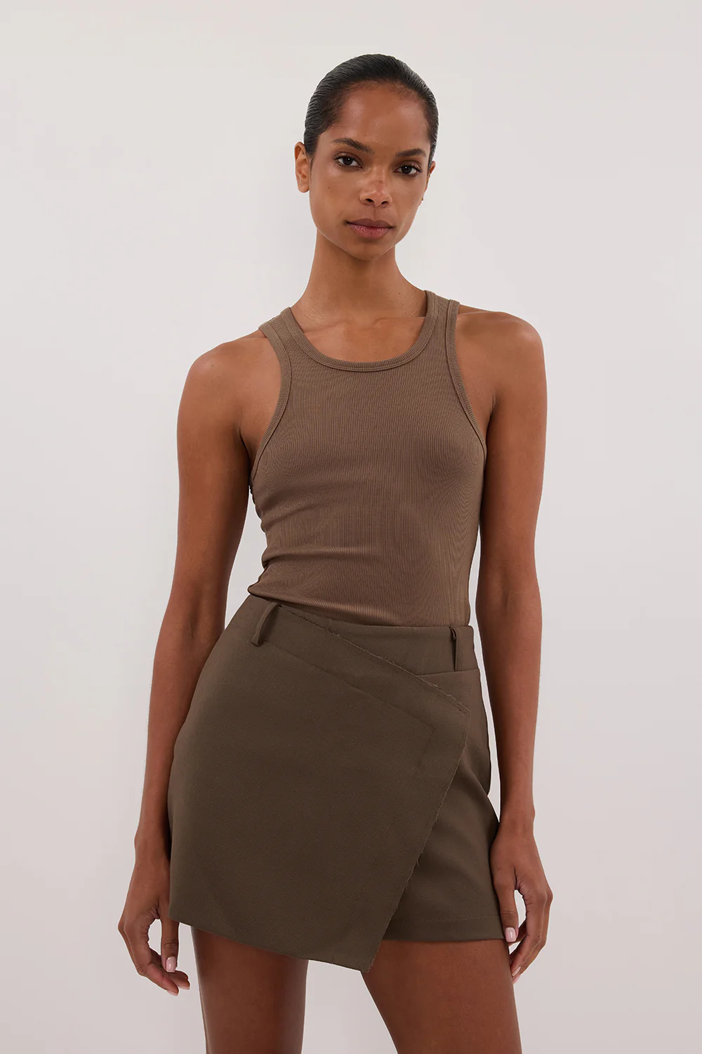 JULIE CLOVER TAILORED SKORT - Gamepaces