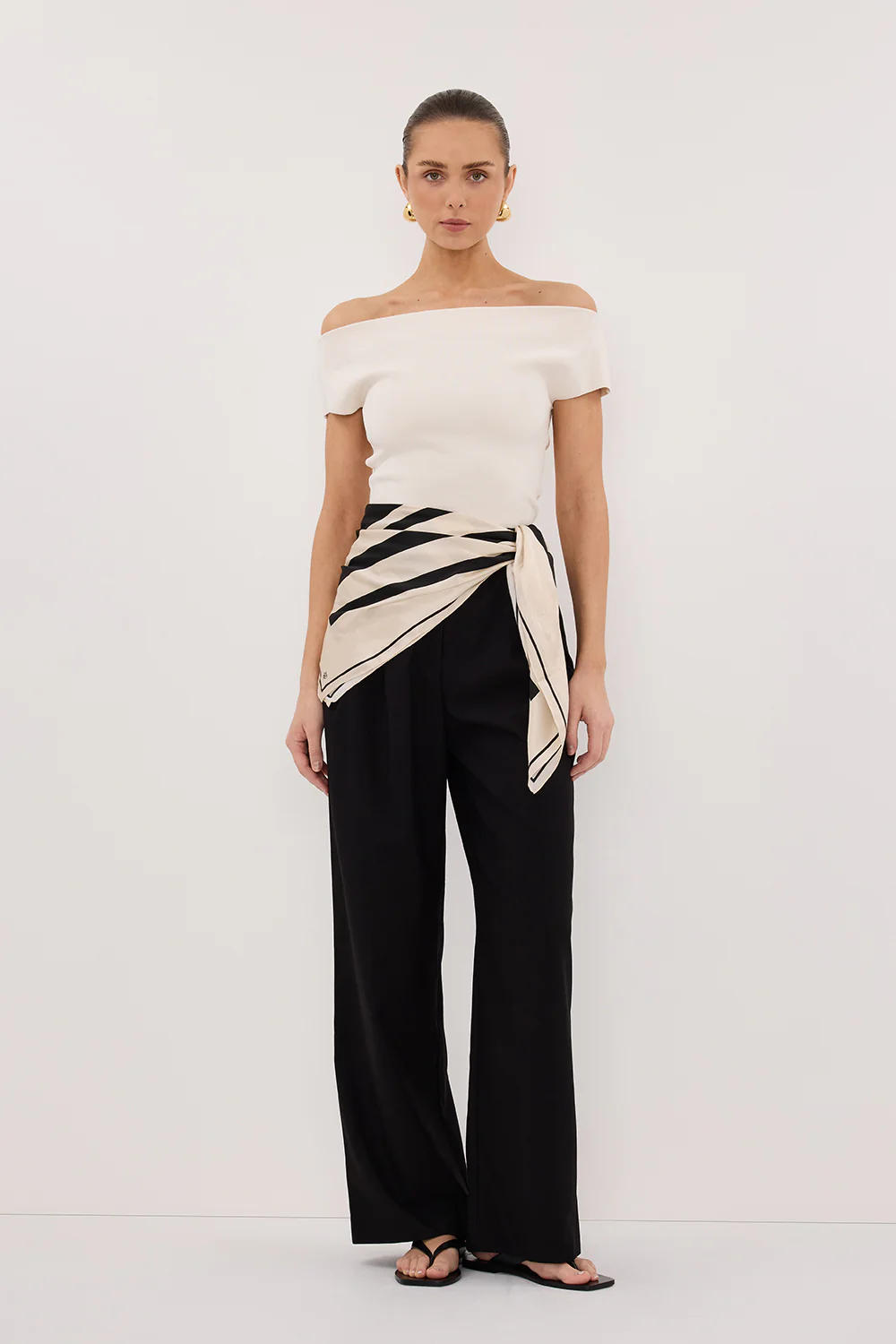 REMY BLACK TAILORED PANT - Gamepaces