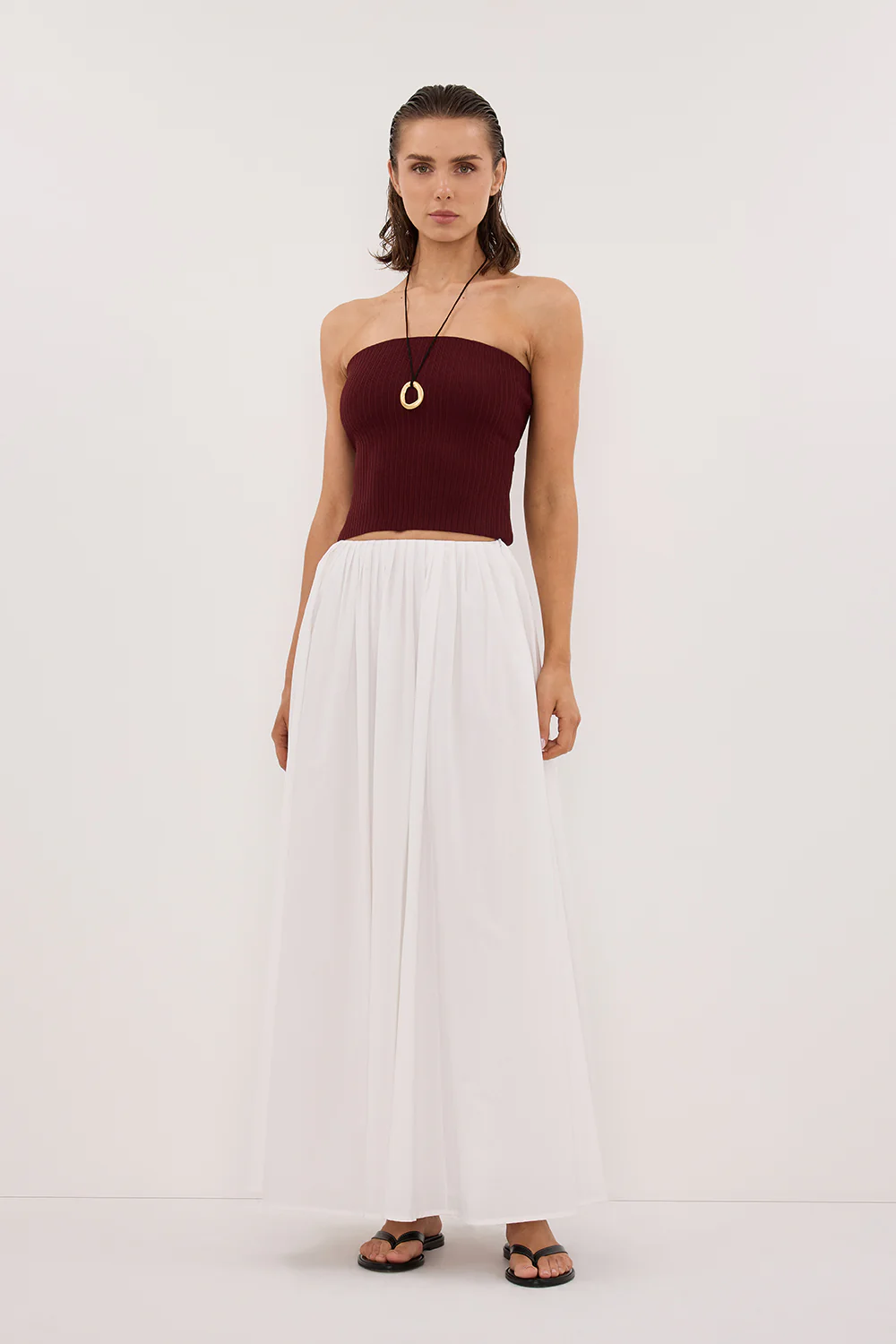 LIMA SAHARA STRAPLESS BANDEAU KNIT TOP - Gamepaces