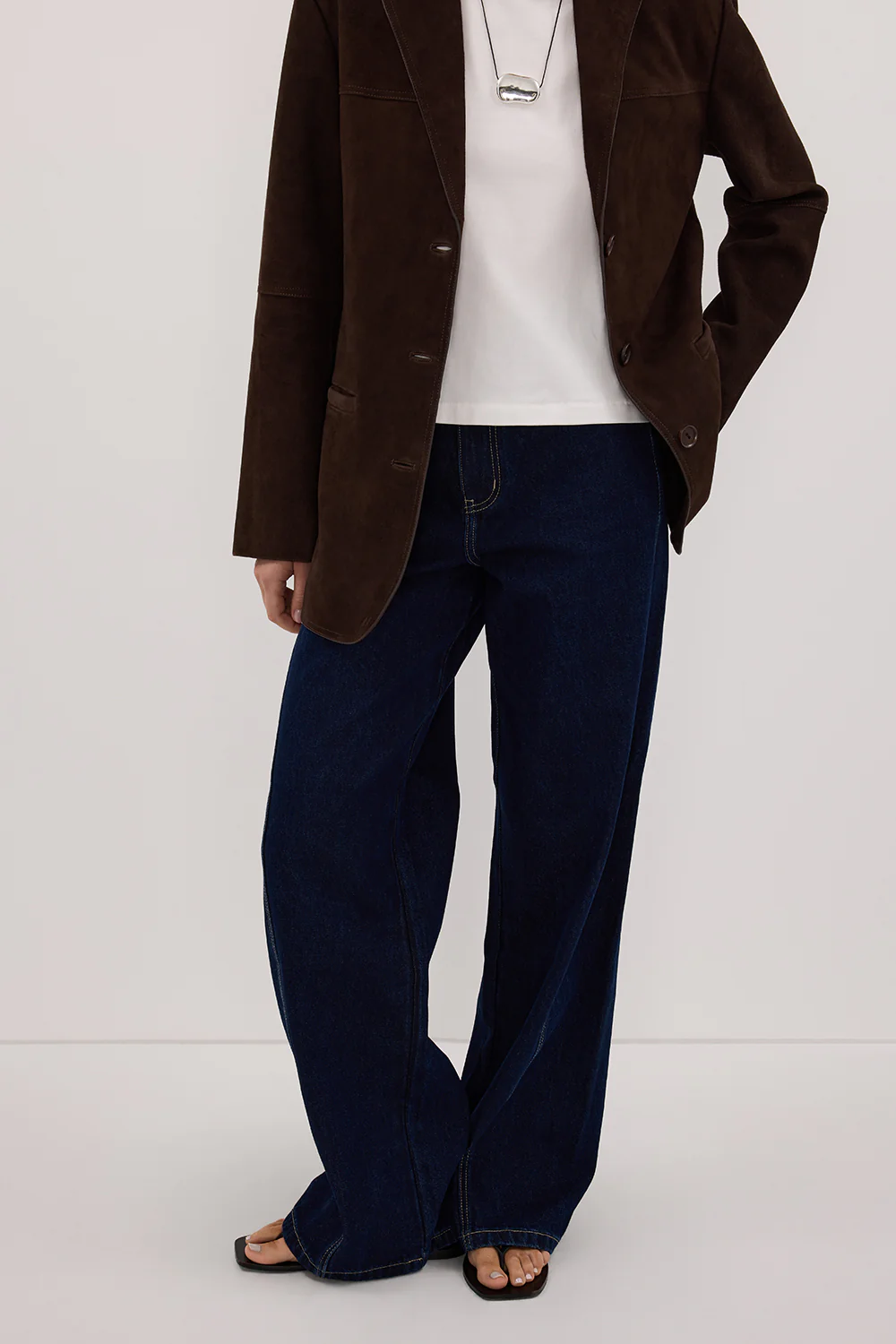 CARSON INDIGO TALL WIDE LEG JEAN - Gamepaces