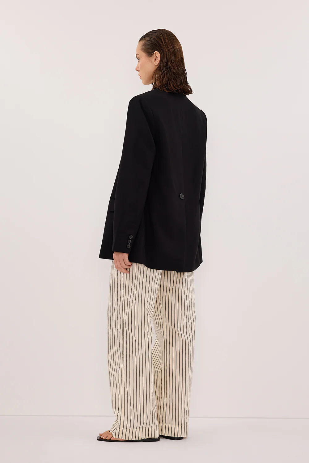 SABLE CREAM SILK BLEND PANT - Gamepaces