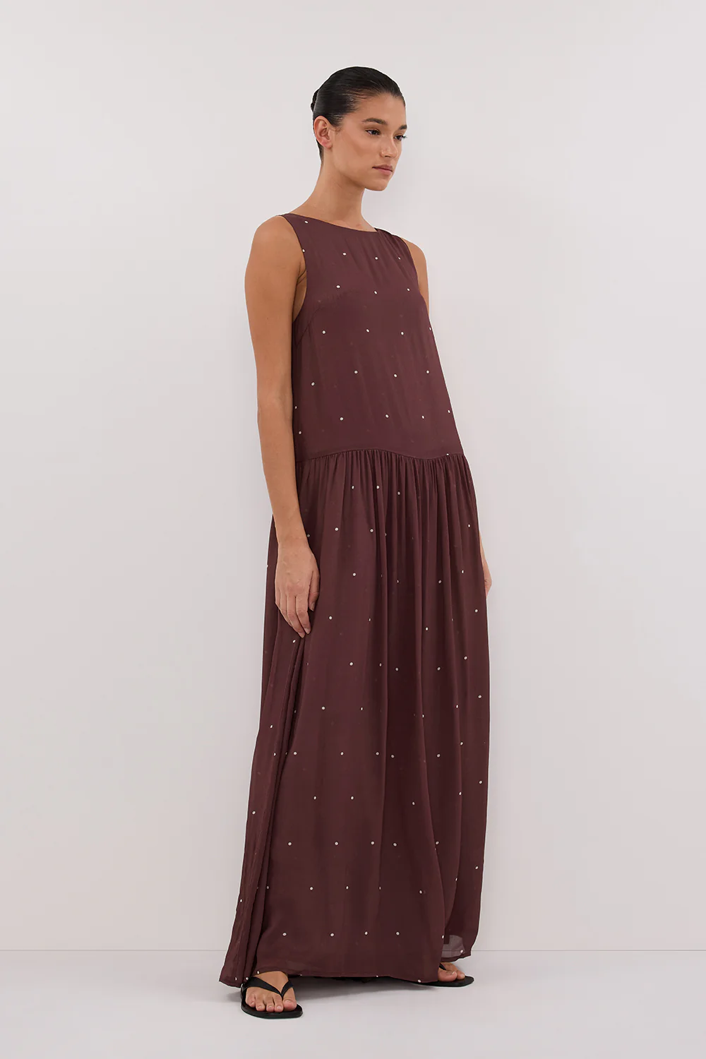 MELROSE WALNUT MIDI DRESS - Gamepaces