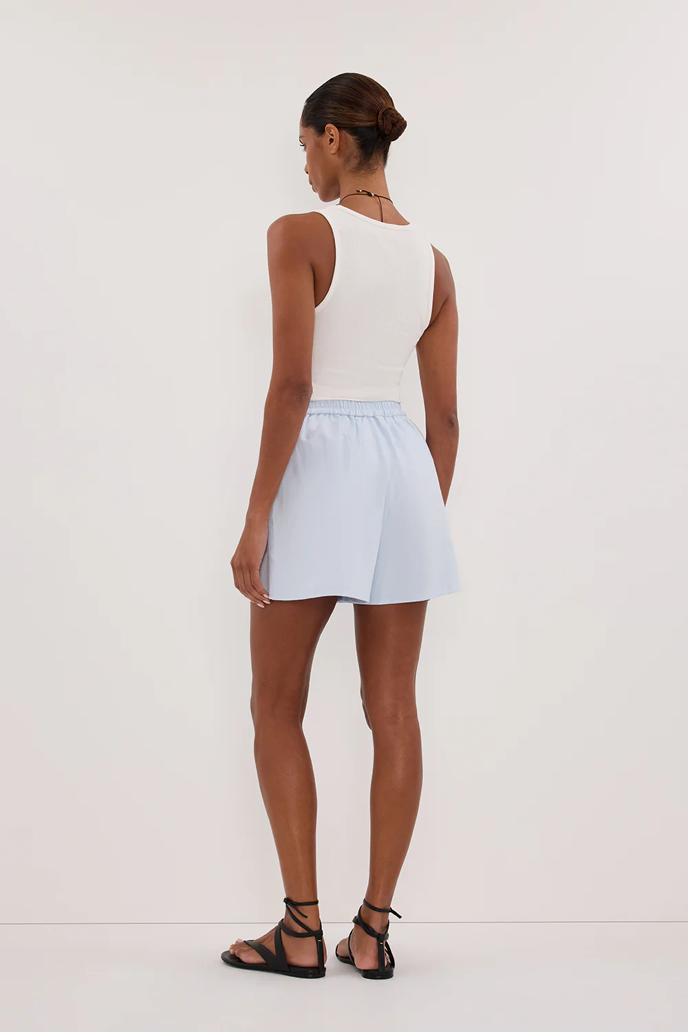 RHEA 2.0 ICE BLUE COTTON SHORT - Gamepaces