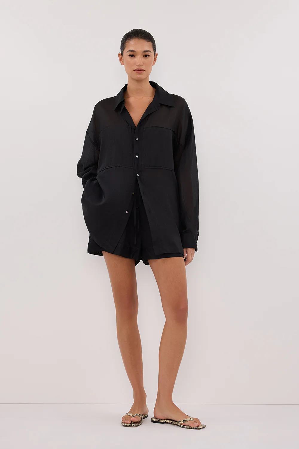 KAI BLACK RAMIE SHORT - Gamepaces