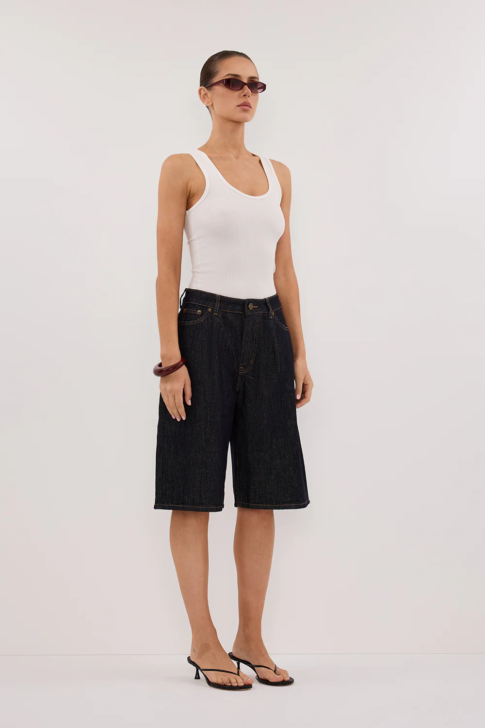 JACK RAW INDIGO DENIM BERMUDA SHORT - Gamepaces