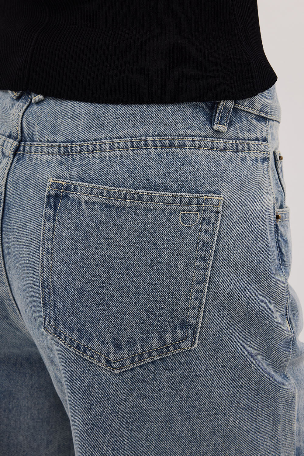 REAGAN 2.0 LIGHT BLUE TALL SLOUCHY JEAN - Gamepaces