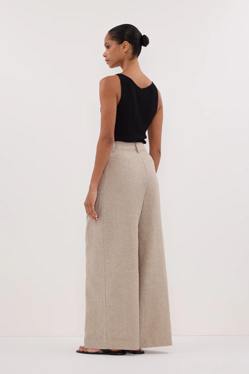 ELIAS OAT LINEN BLEND PANT - Gamepaces