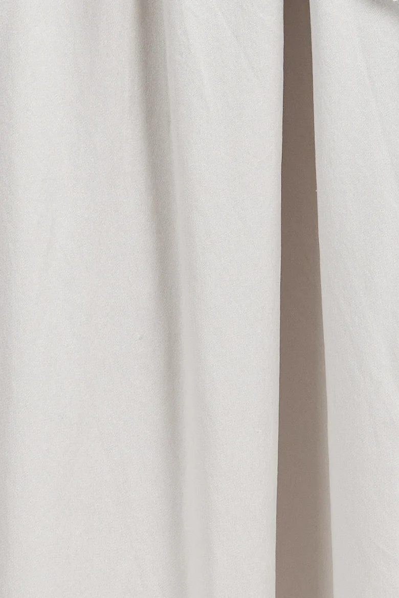 COLLINS CHALK SILK SKIRT - Gamepaces