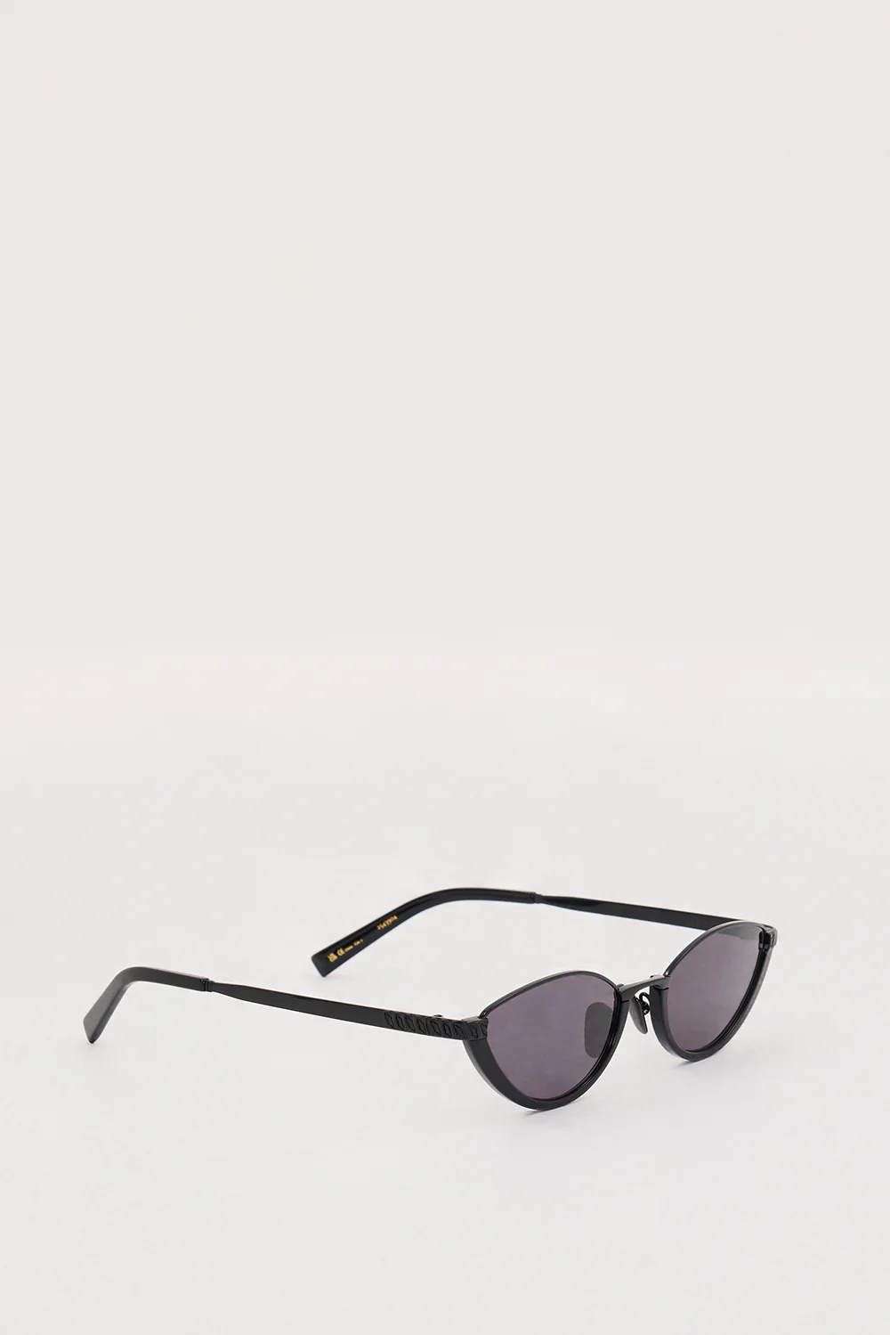 LUV LOU THE LIA BLACK SUNGLASSES - Gamepaces