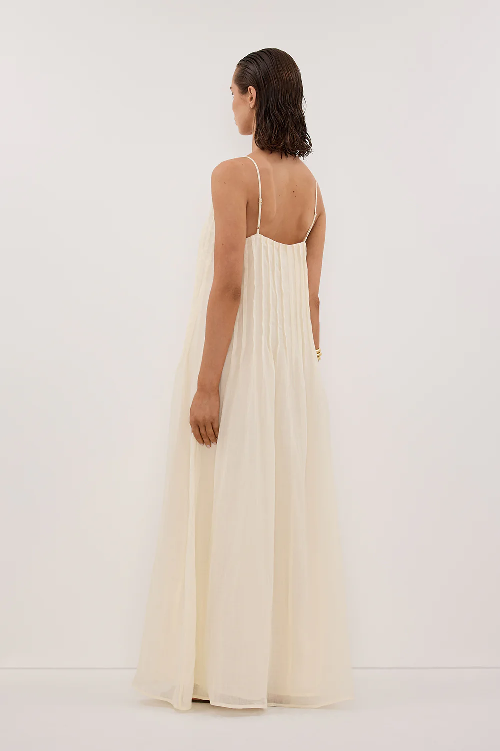 TAHLIA STRAW RAMIE MAXI DRESS - Gamepaces