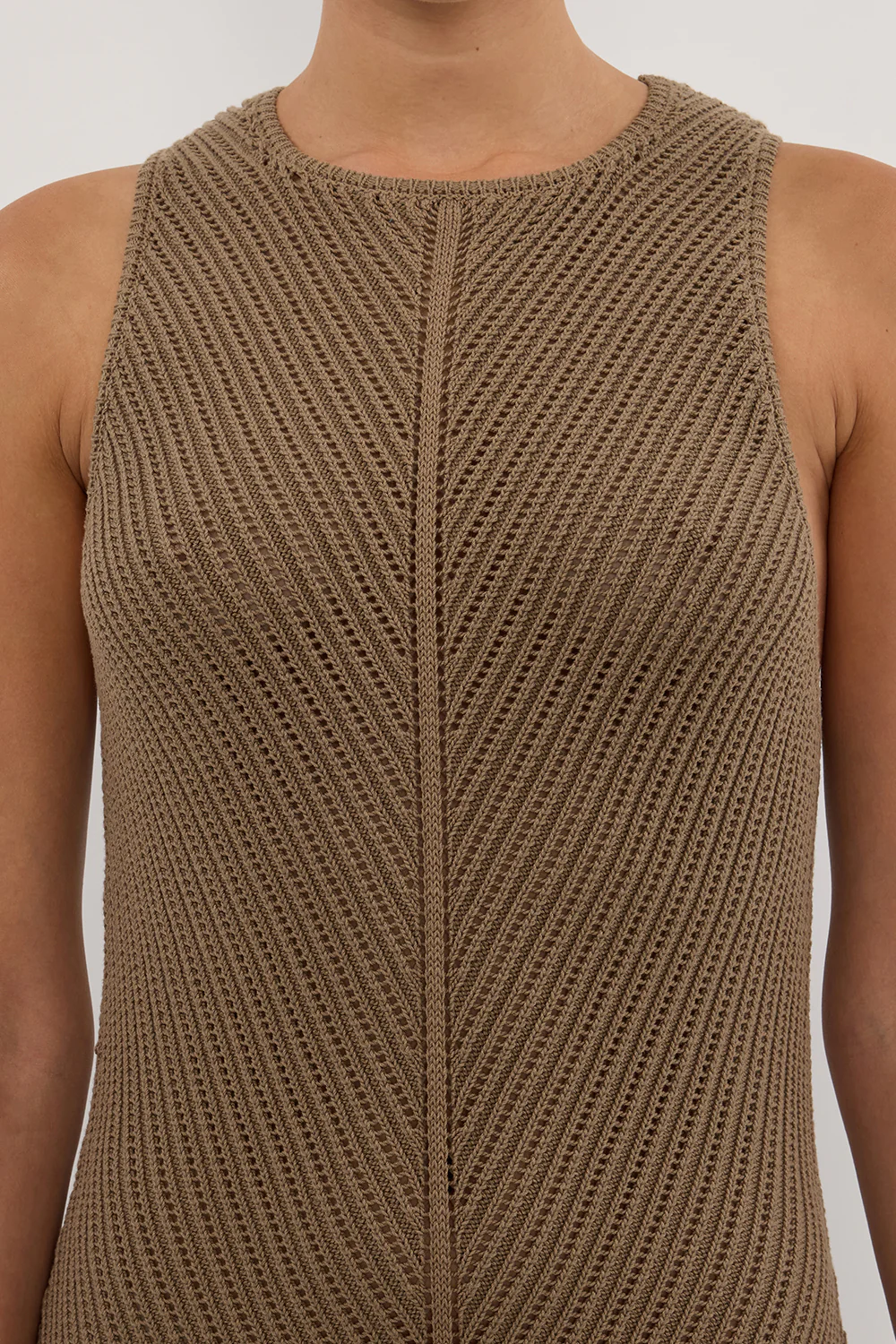 BLOOM OLIVE CROCHET MAXI DRESS - Gamepaces