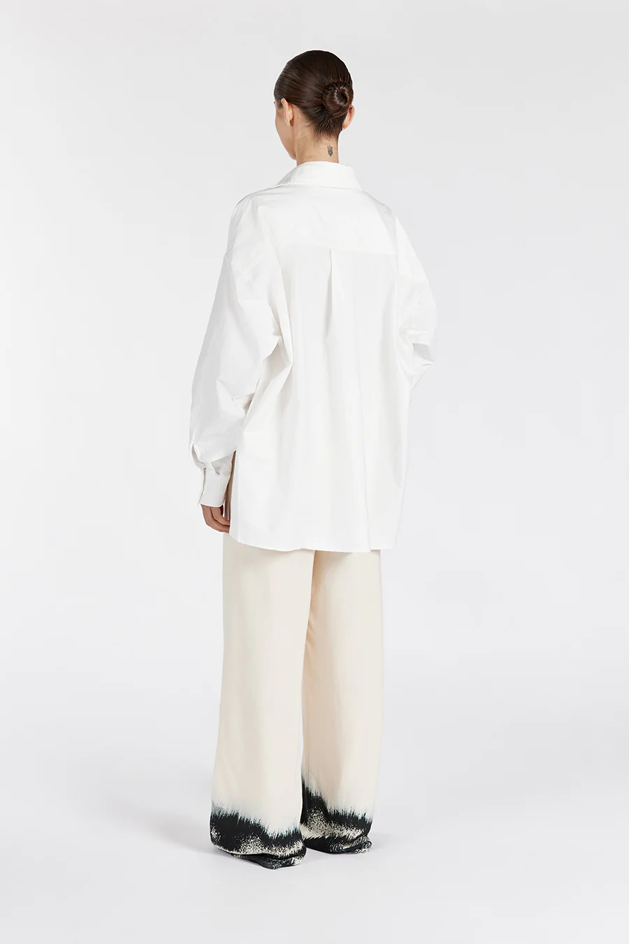 LILY CREAM PRINTED PANT - Gamepaces