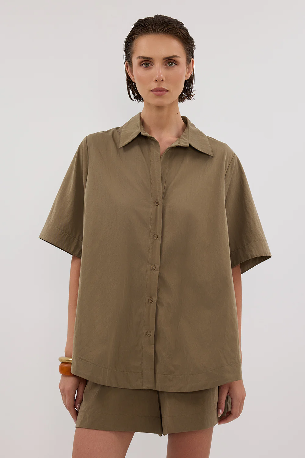 AMARA MOSS MODAL BLEND SHIRT - Gamepaces