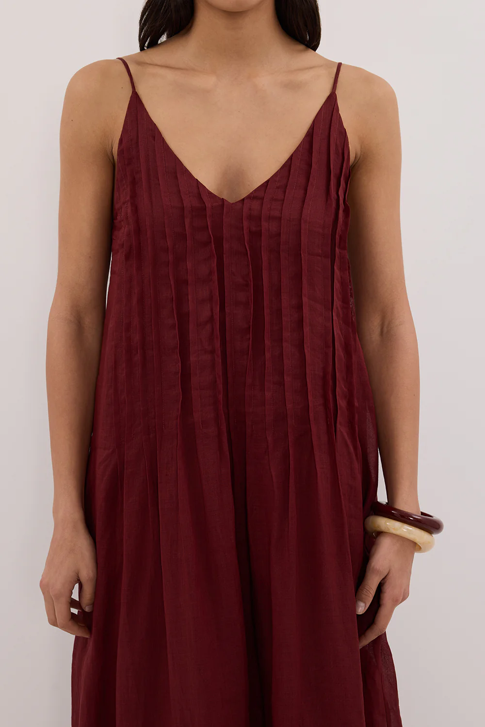 TAHLIA SAHARA RAMIE MAXI DRESS - Gamepaces