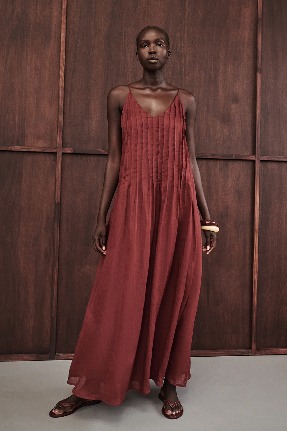 TAHLIA SAHARA RAMIE MAXI DRESS - Gamepaces