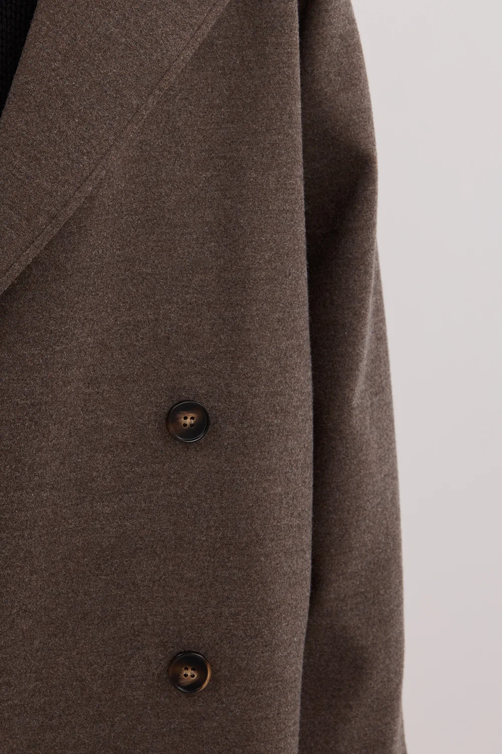 YORK COFFEE OVERSIZED WOOL BLEND COAT - Gamepaces