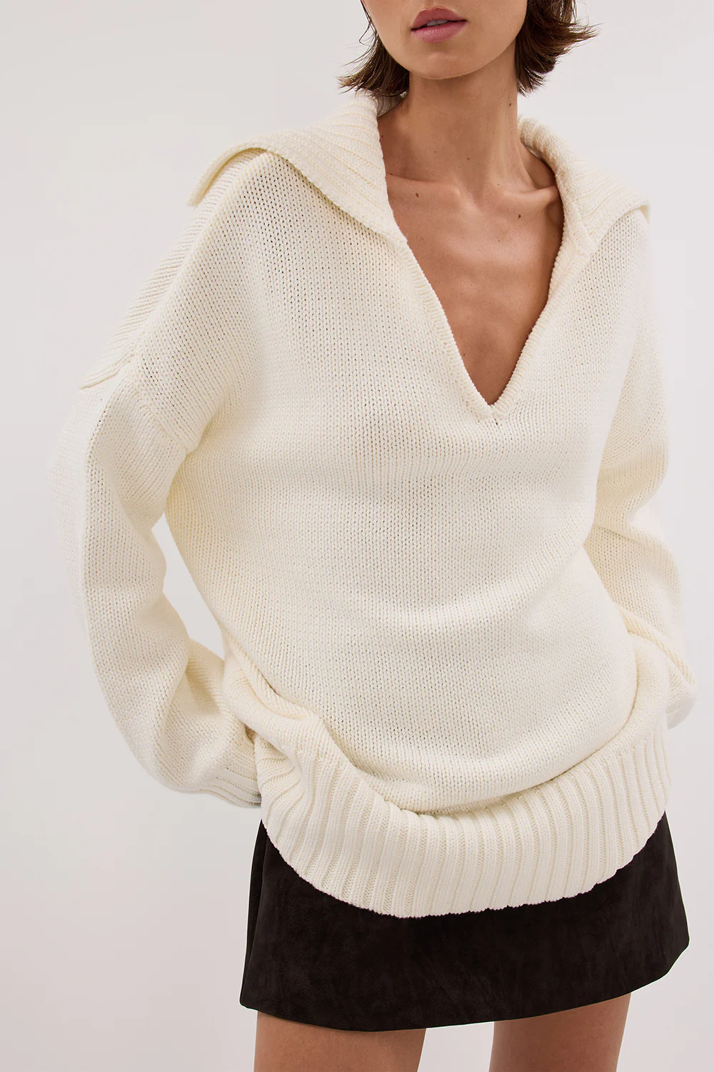 FRANKIE OFF WHITE SAILOR JUMPER - Gamepaces