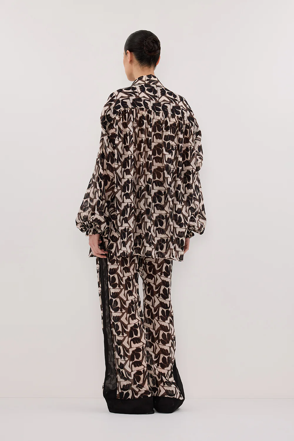 MAUI BITTER CHOC RAMIE LONG SLEEVE SHIRT - Gamepaces