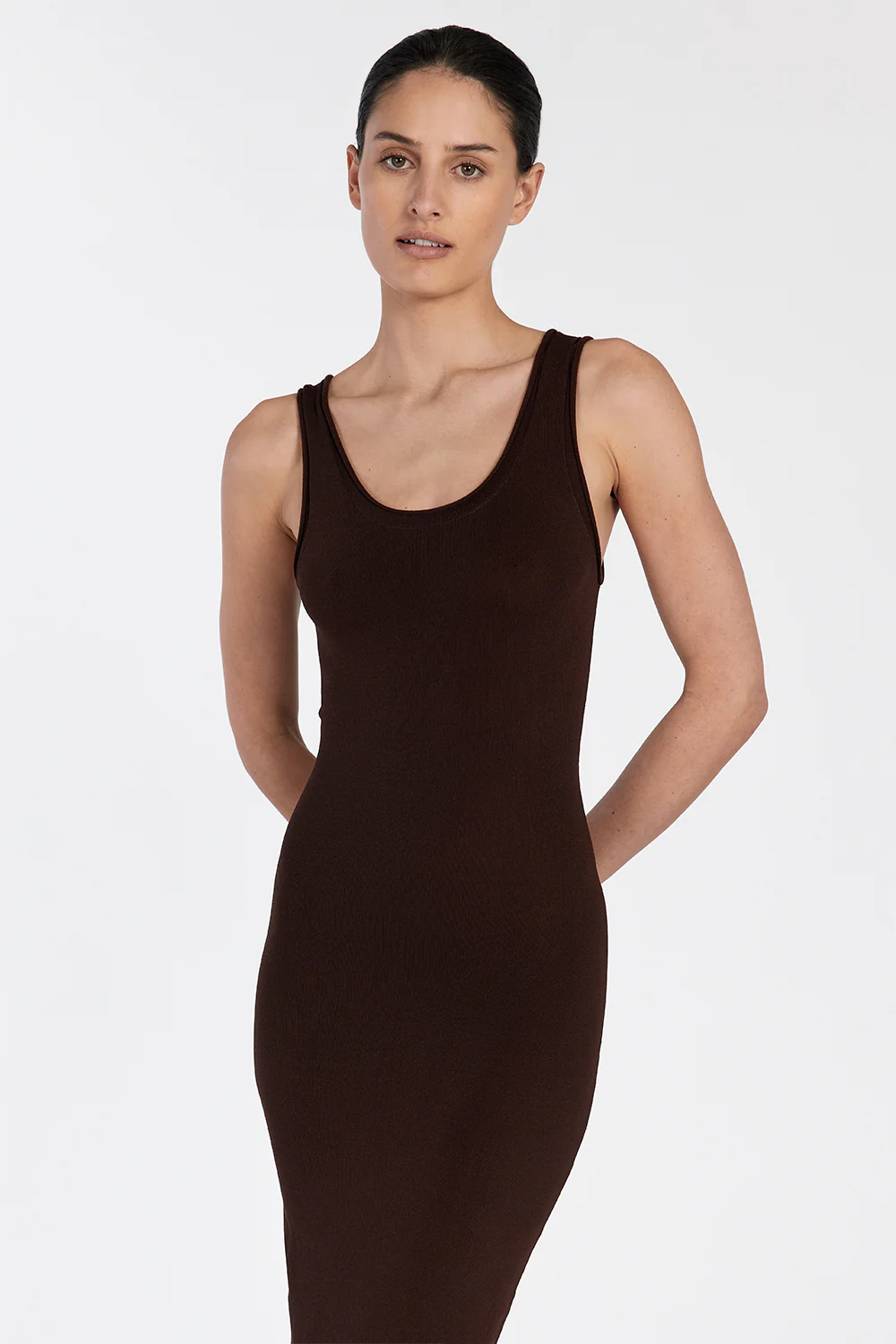 ROMA CHOC MAXI DRESS - Gamepaces