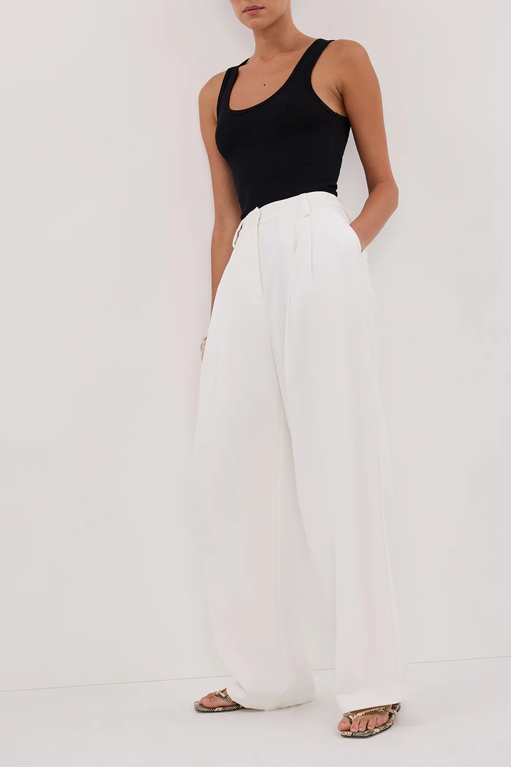 GRACE WHITE PANT - Gamepaces