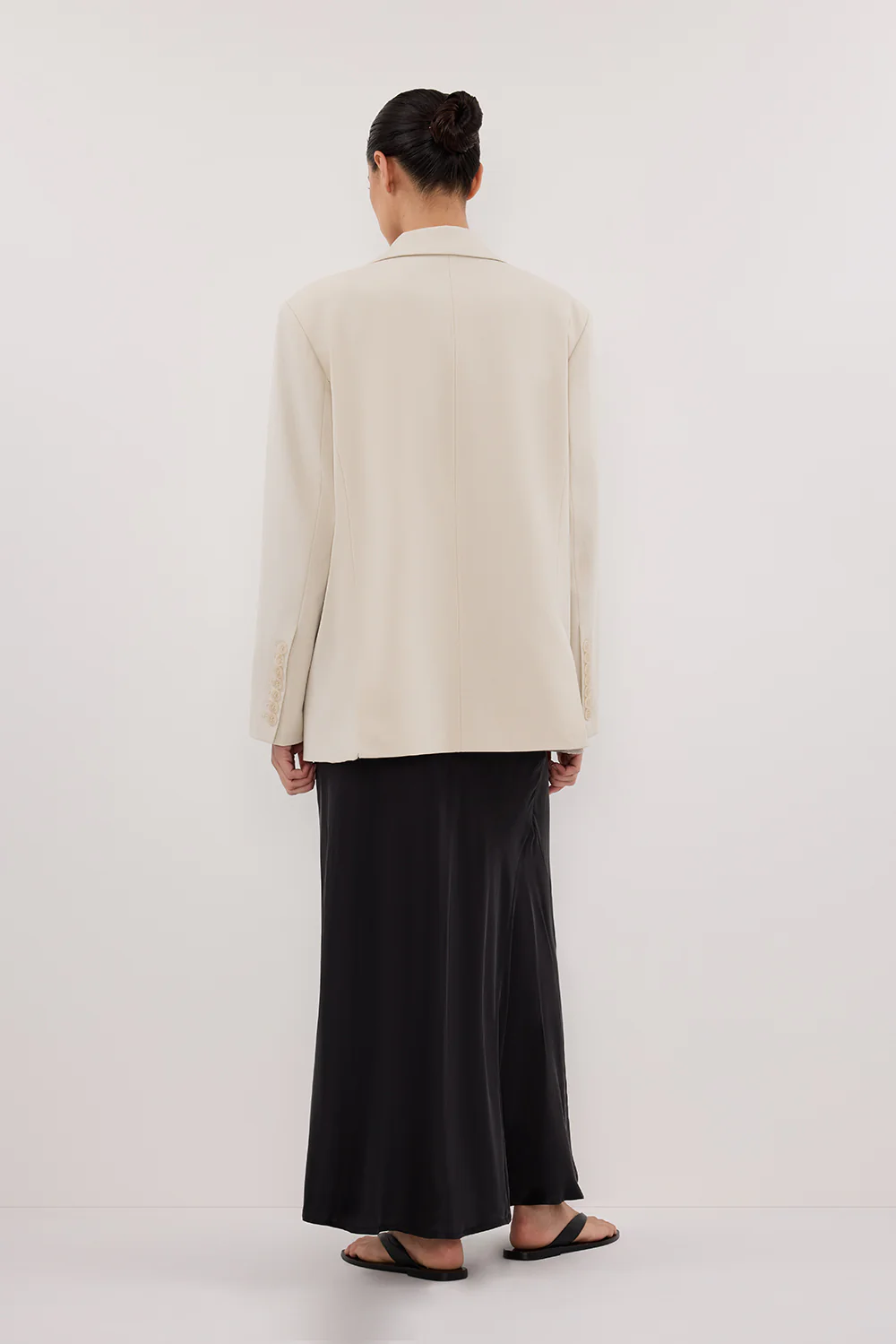 EDEN PLASTER OVERSIZED BOXY BLAZER - Gamepaces