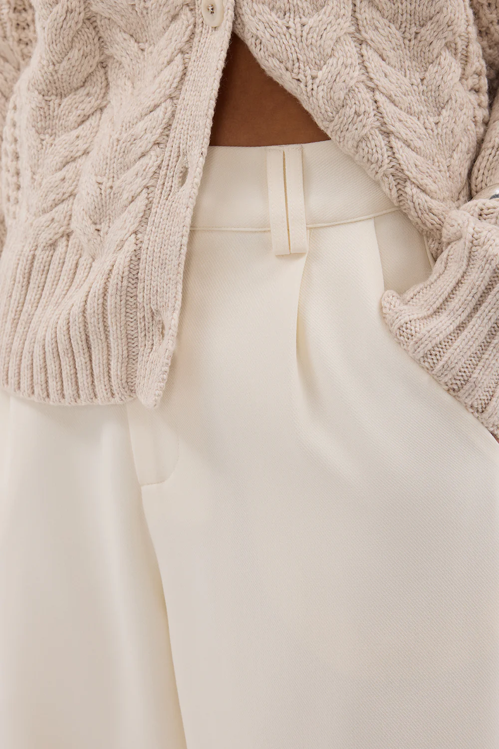 CELINE CREAM PANT - Gamepaces