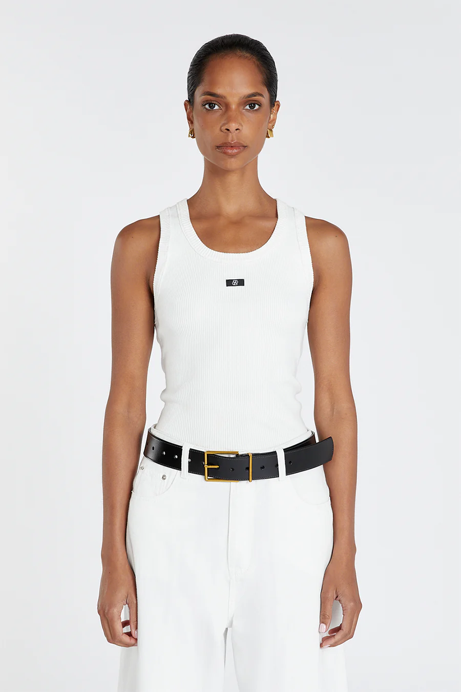 HUDSON BLACK LEATHER BELT - Gamepaces