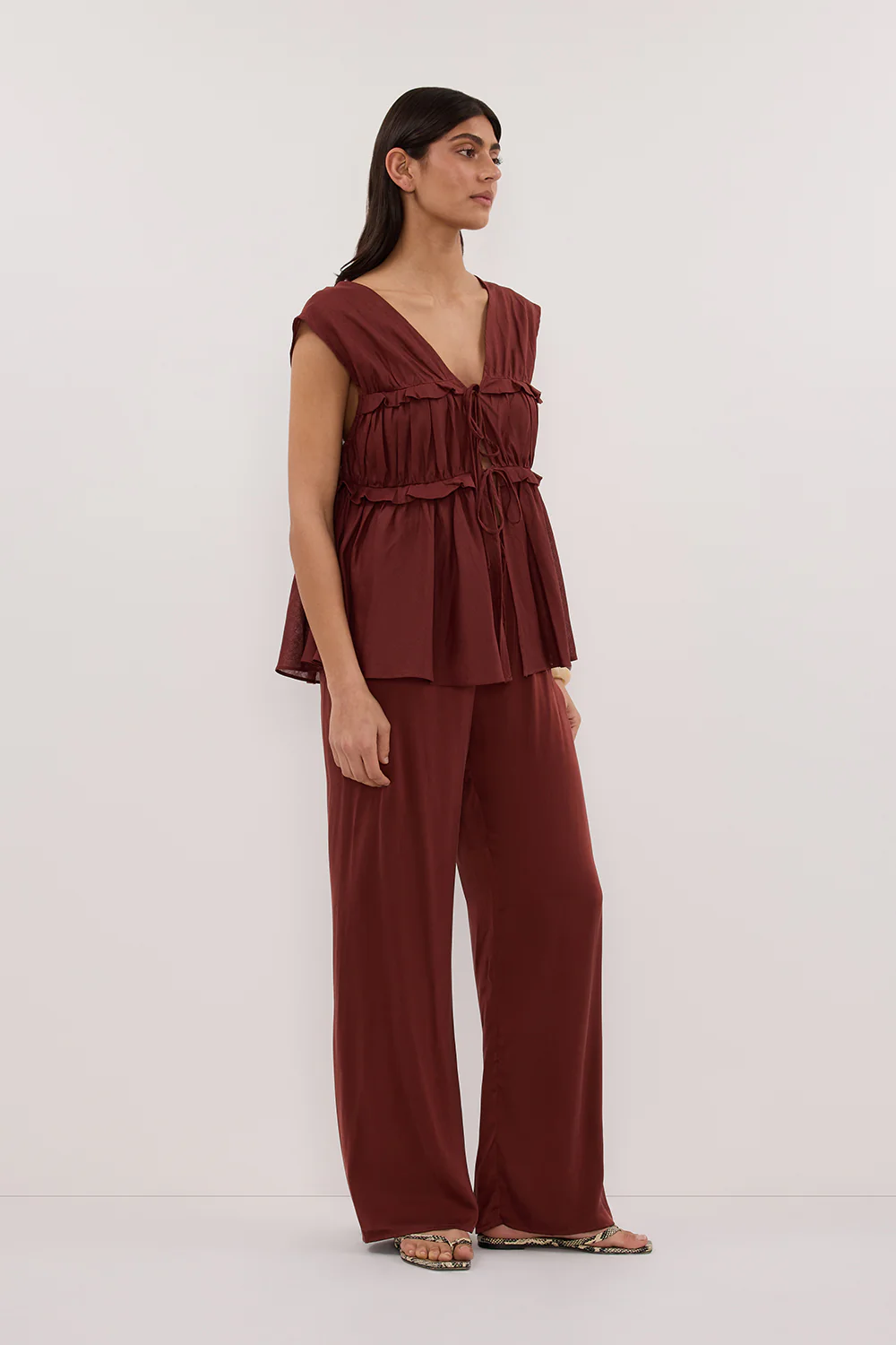 PERCY SAHARA SILK PANT - Gamepaces