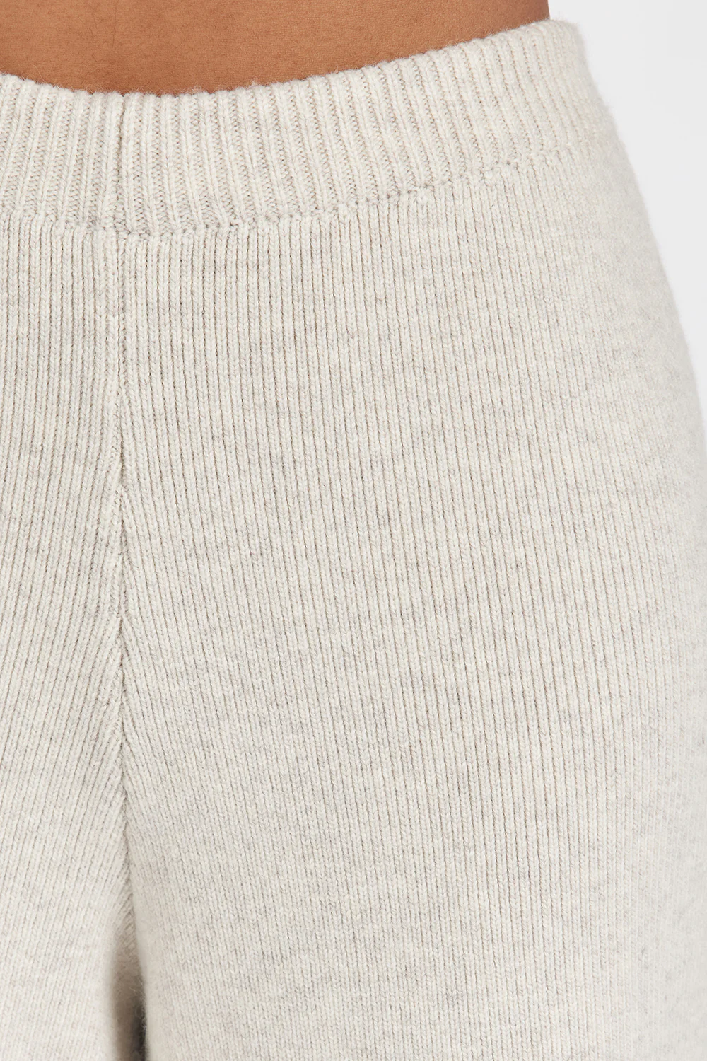 CLEMENCE OAT MARLE KNIT PANT - Gamepaces