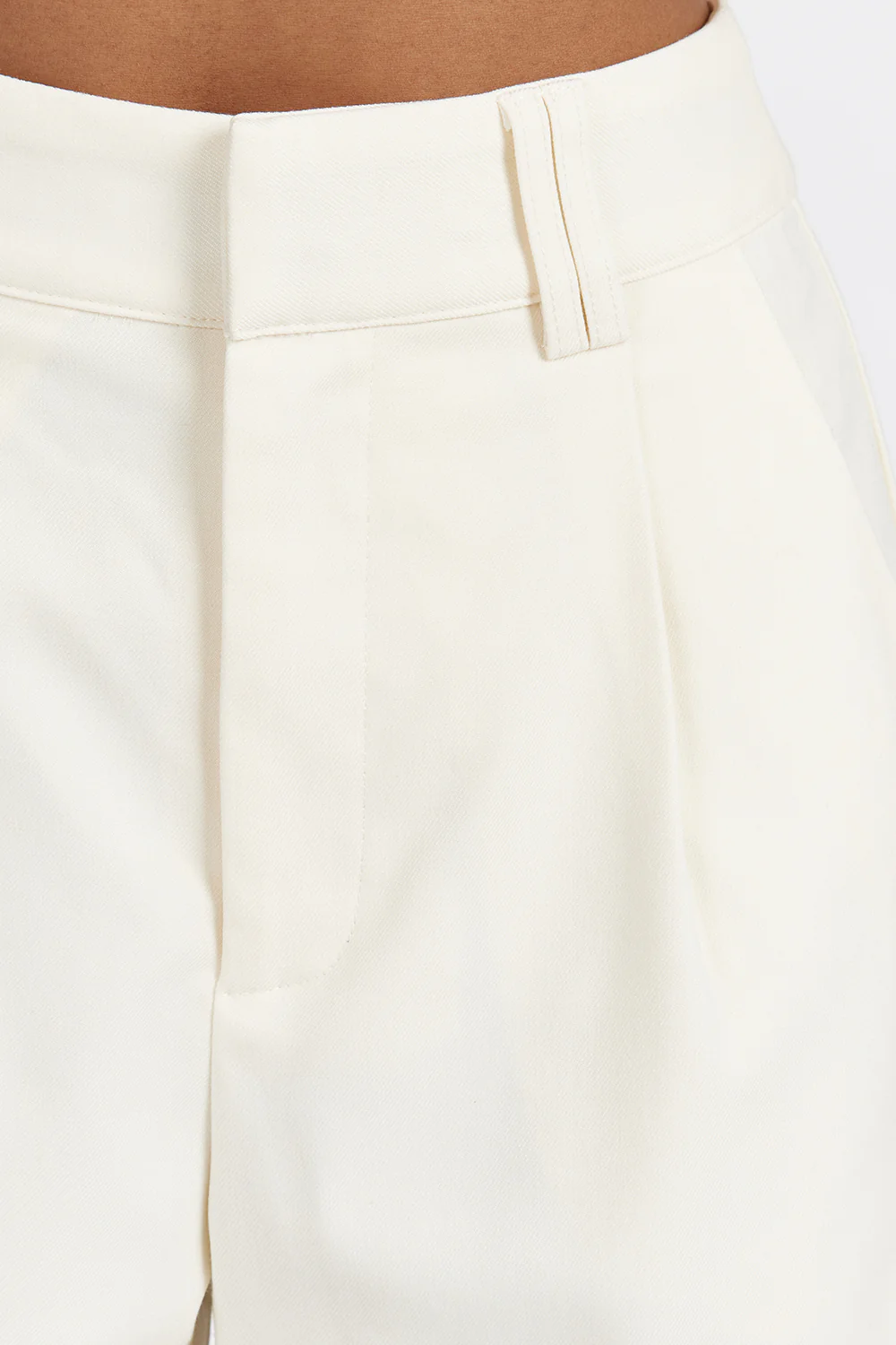 BECKHAM CREAM BERMUDA SHORT - Gamepaces
