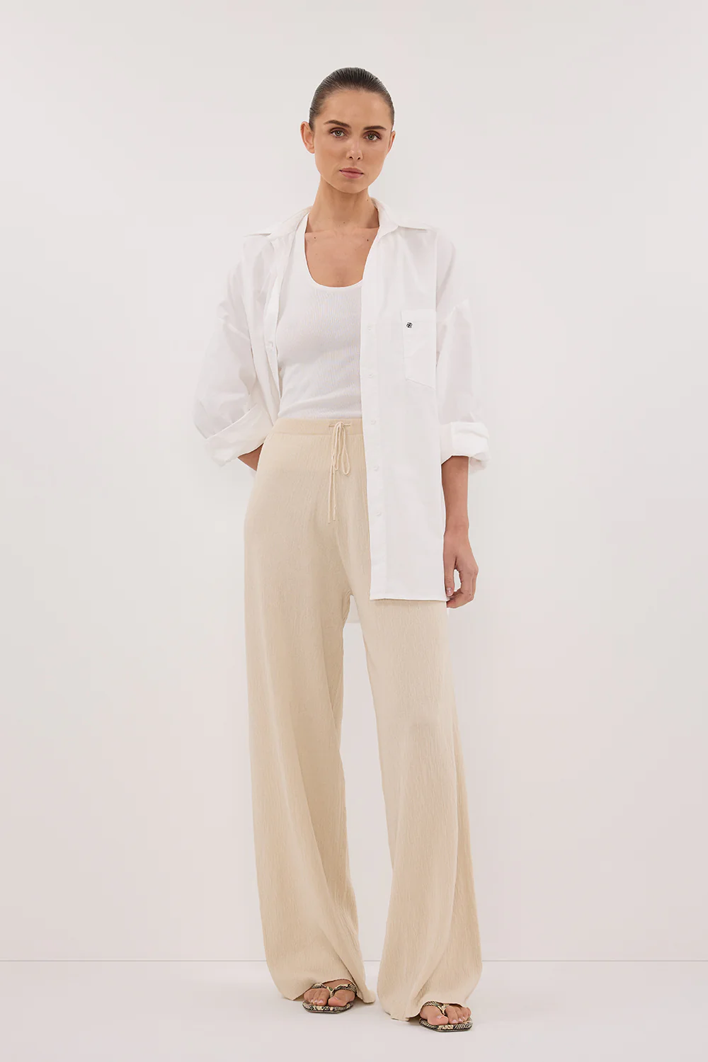 ALIAS NATURAL TEXTURED KNIT PANT - Gamepaces