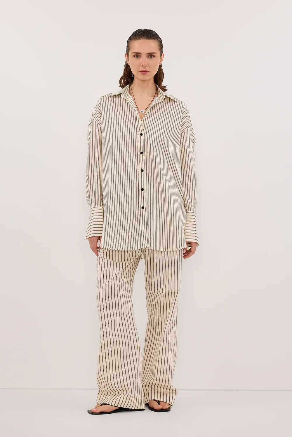 SABLE CREAM SILK BLEND PANT - Gamepaces