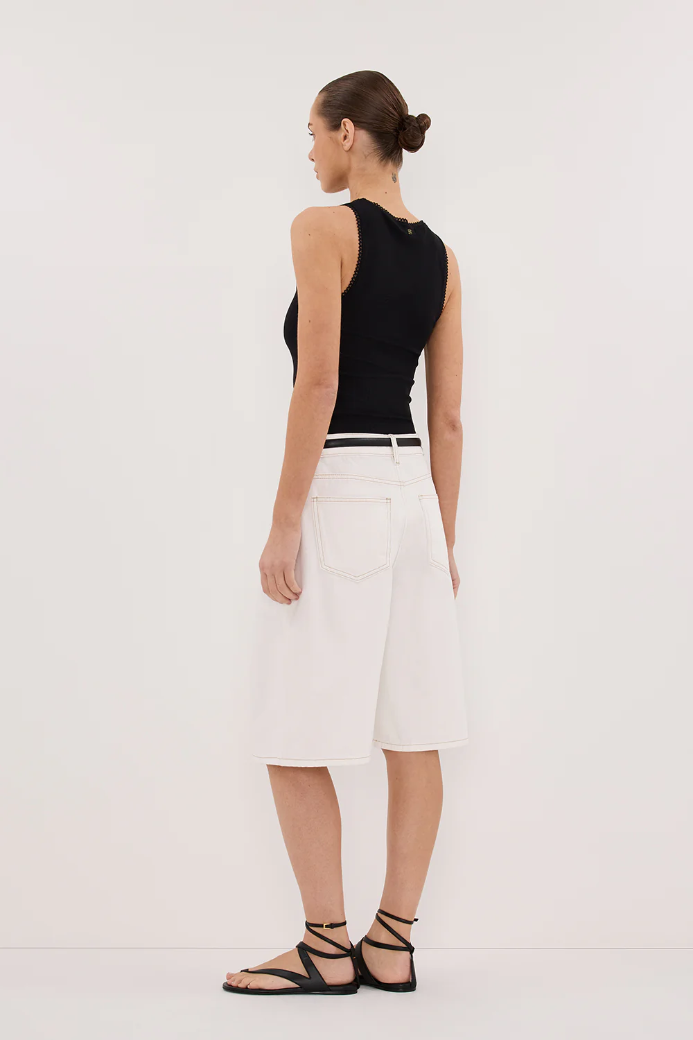 JACK WHITE DENIM BERMUDA SHORT - Gamepaces