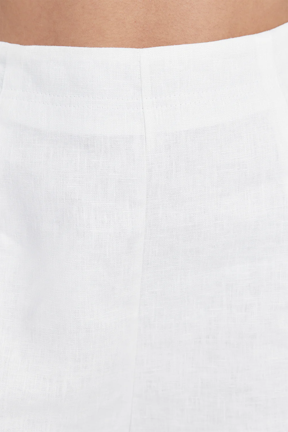 CORY WHITE LINEN SHORT - Gamepaces