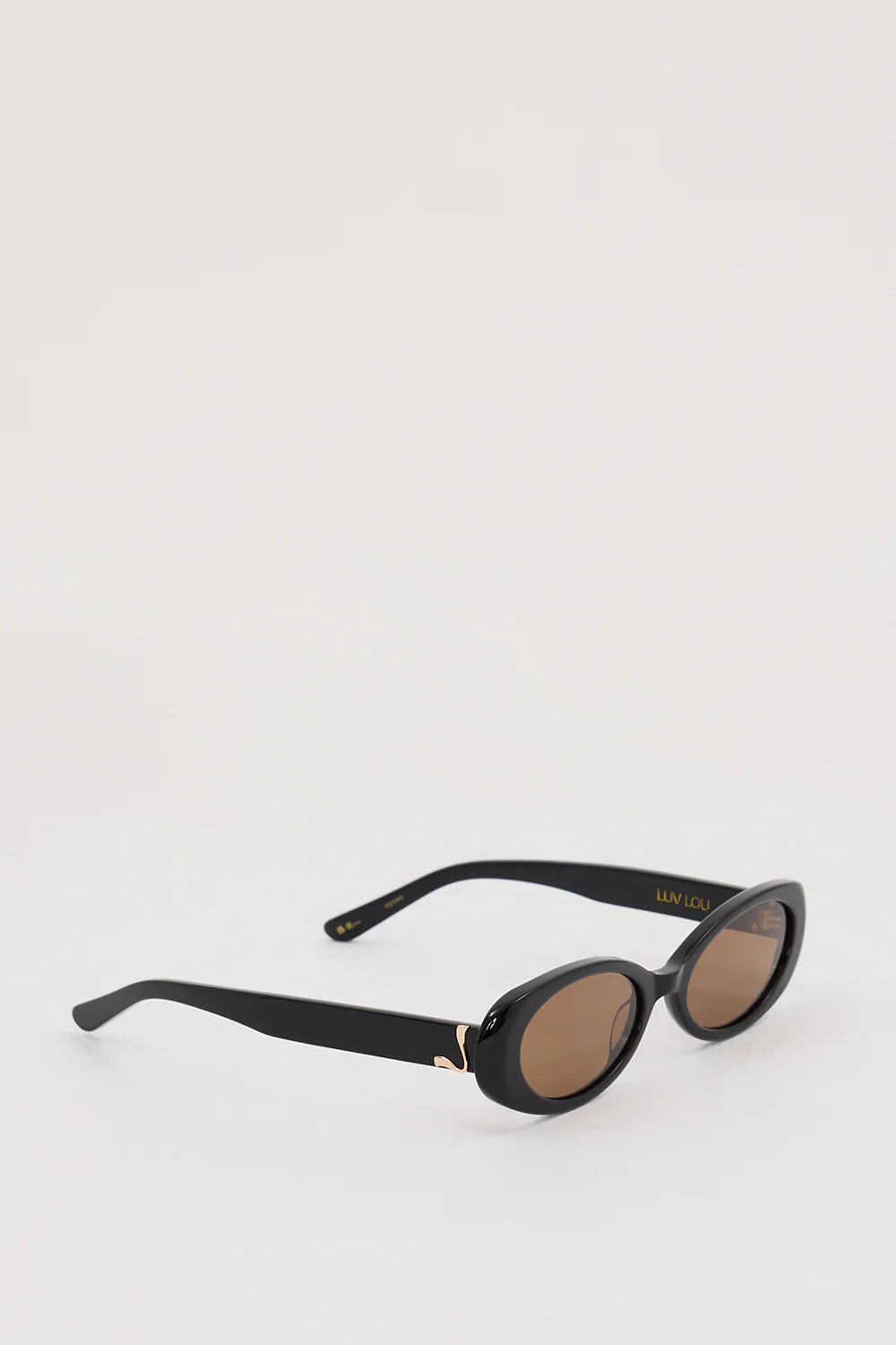 LUV LOU THE MORGAN BLACK SUNGLASSES - Gamepaces