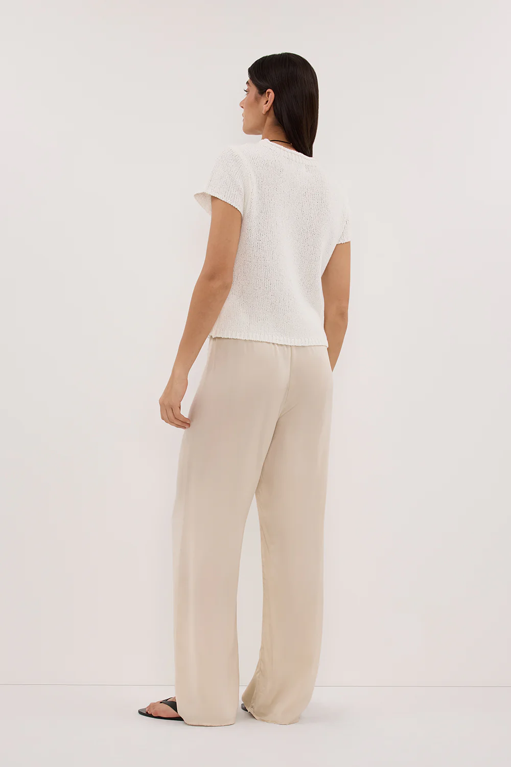 LEO OFF WHITE KNIT TOP - Gamepaces