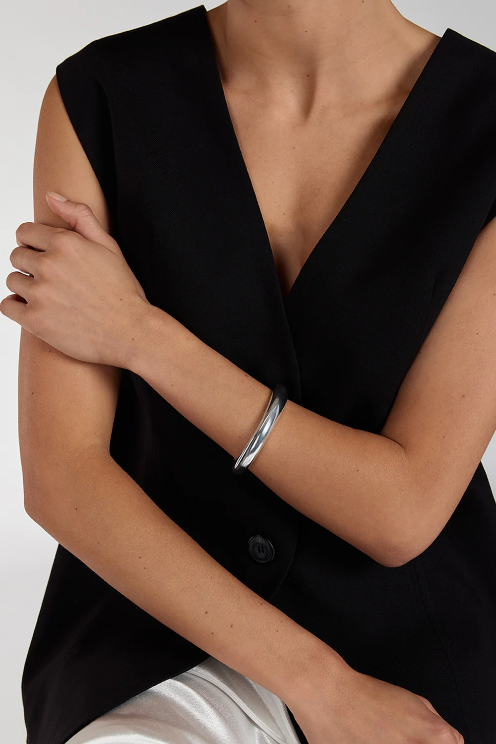 M  GA CLASSIC SILVER CUFF BRACELET - Gamepaces