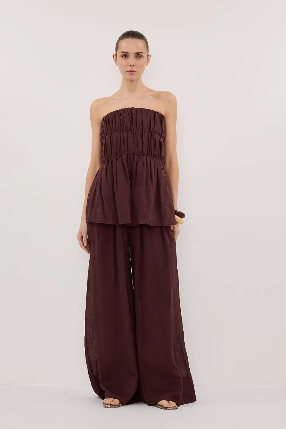 CARMEL WALNUT RAMIE PANT - Gamepaces