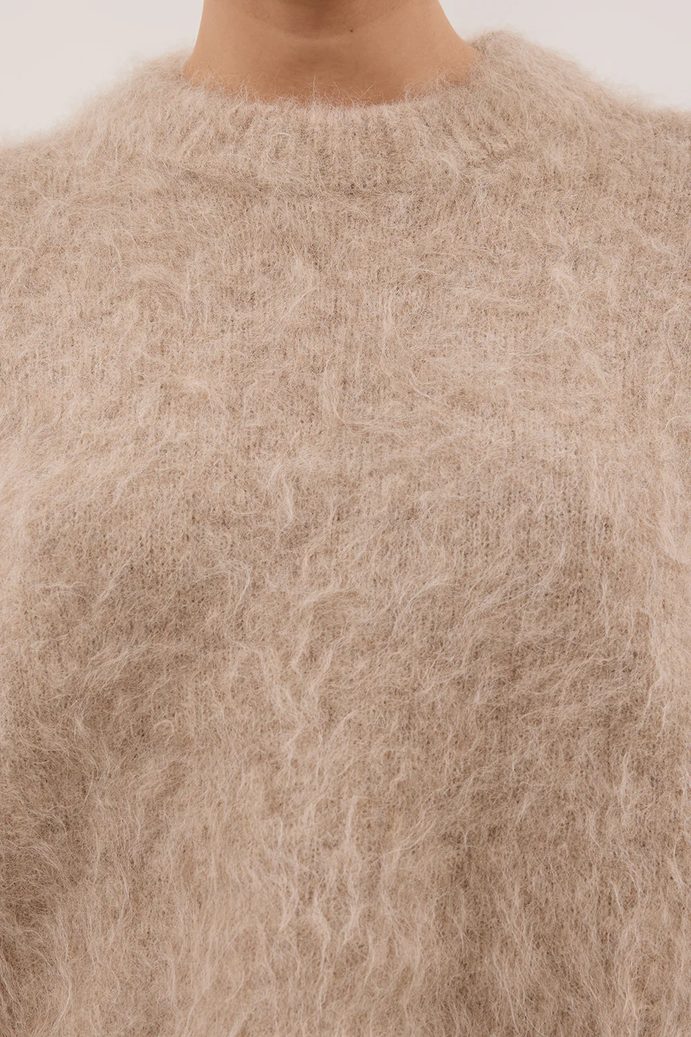 SALMA OAT TUCK SLEEVE JUMPER - Gamepaces